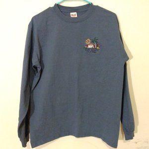 Seal Beach California Stitched Long Sleeve T-Shirt XL